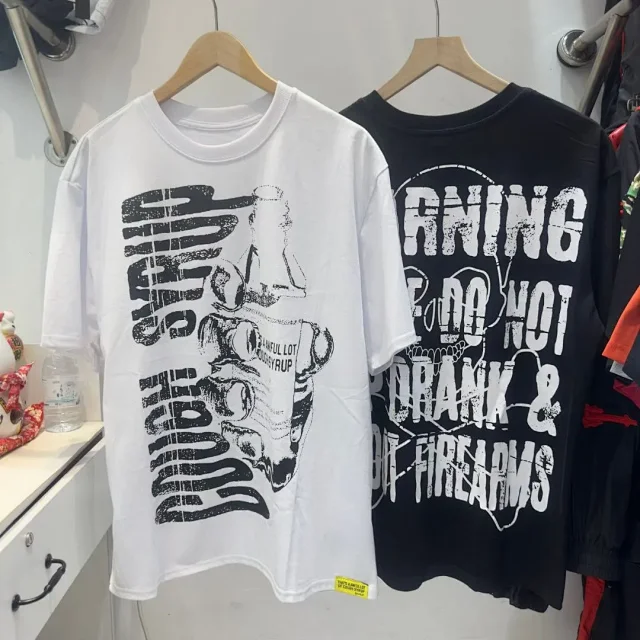Cough Syrup T-Shirts Short-Sleeve Graphic Print product detail image 12