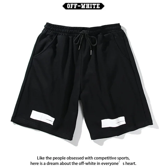 Off-White Shorts Drawstring graphic-print product detail image 21