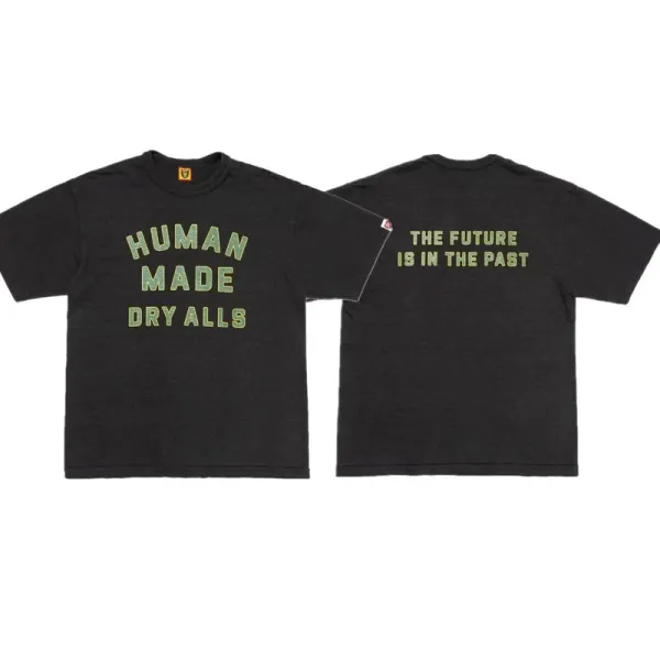 Human Made The Future Is In The Past Black T-Shirt - 14