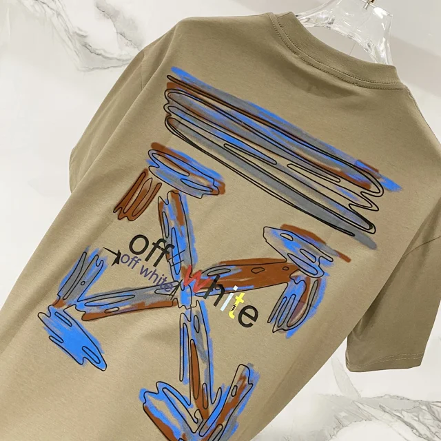 Off-White T-Shirts Short-Sleeve Logo Print product detail image 6