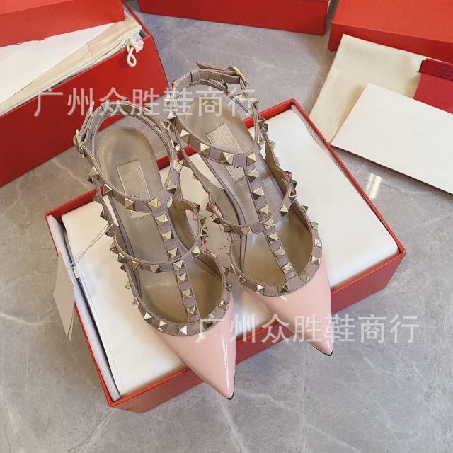 Unbranded High Heels Studded multi-strap pointed-toe stiletto product detail image 5