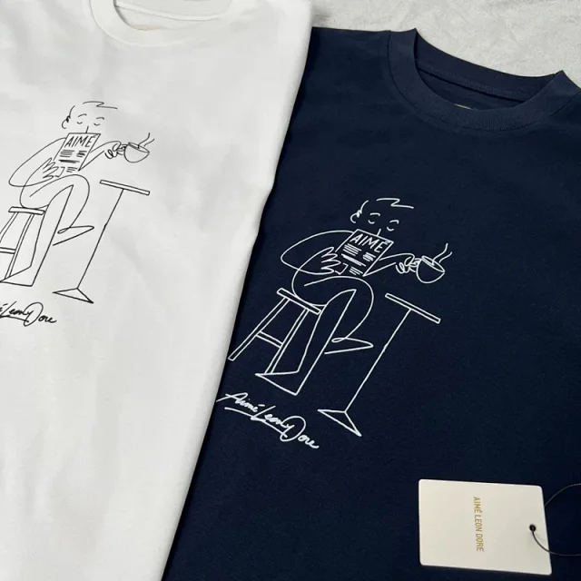 Aimé Leon Dore T-Shirts Logo Graphic Short-Sleeve T-Shirt product detail image 51