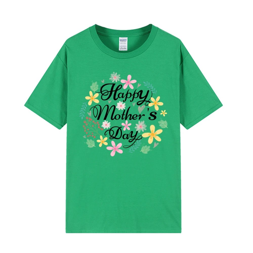 Gildan I Love My Mom Heart Graphic Black T-Shirt - 3