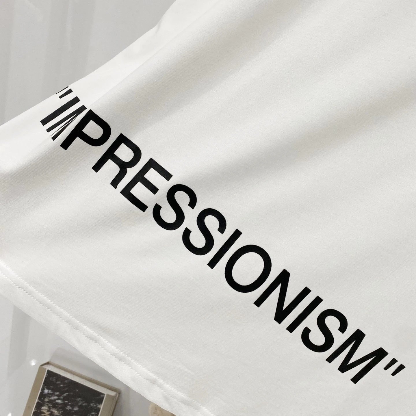 Off-White '99' Impressionism Graphic T-Shirt Black - 20