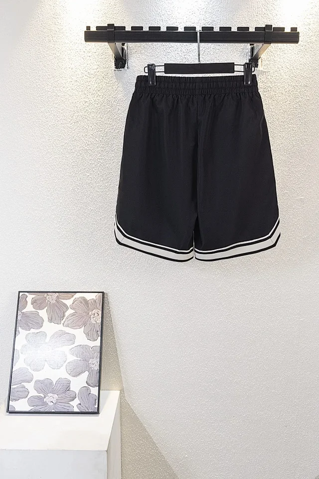 Chrome Hearts Shorts Logo Embroidered Drawstring with Cross Motif product detail image 4
