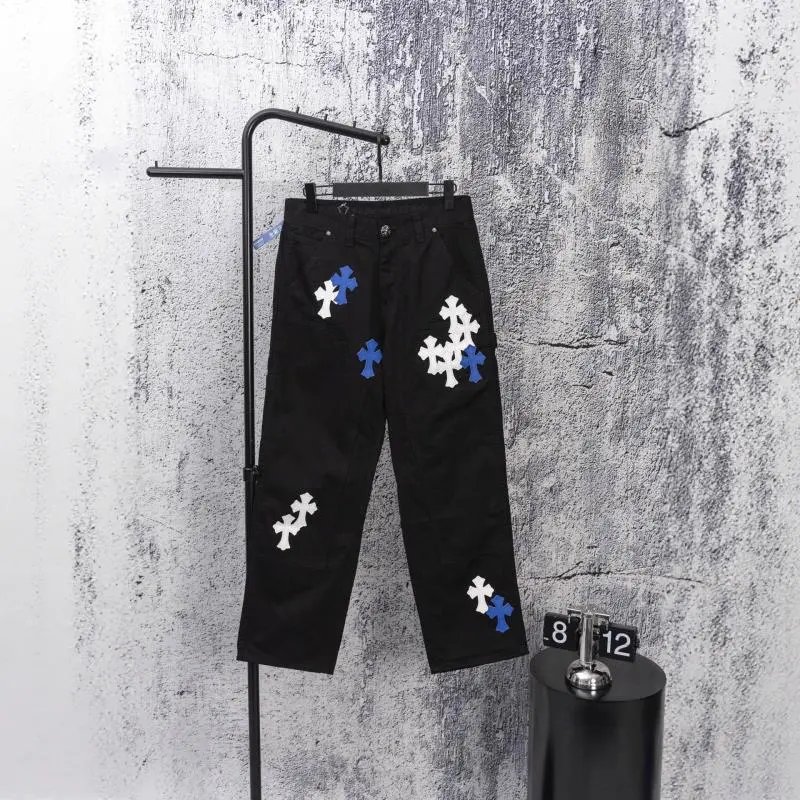 Unbranded Jeans Cross Patchwork Cargo image 5