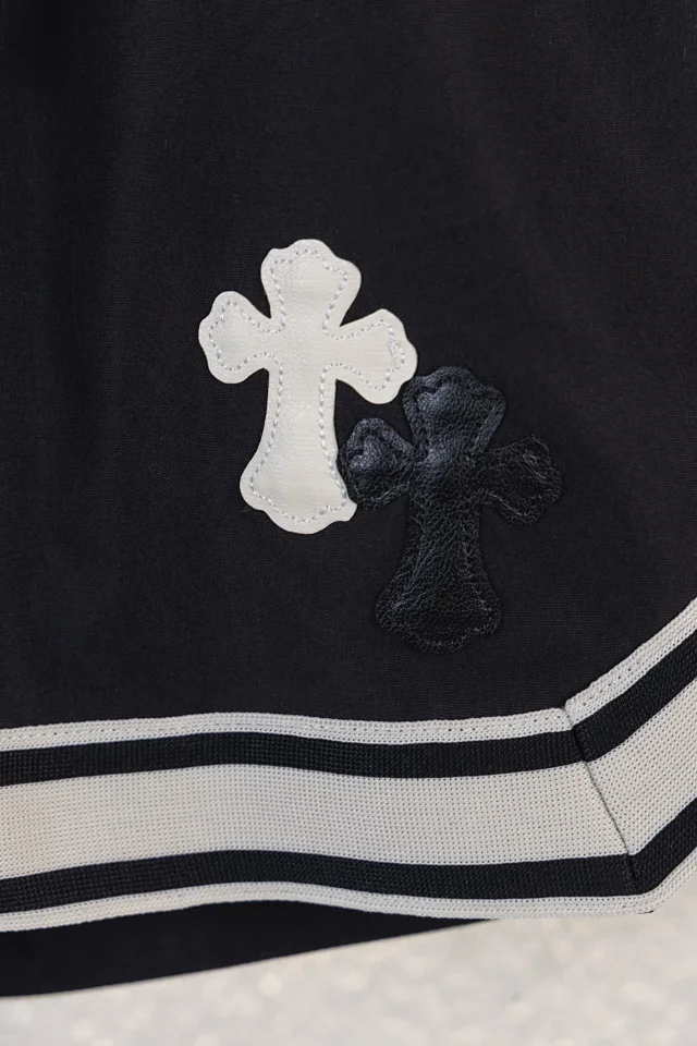 Chrome Hearts Shorts Logo Embroidered Drawstring with Cross Motif product detail image 8