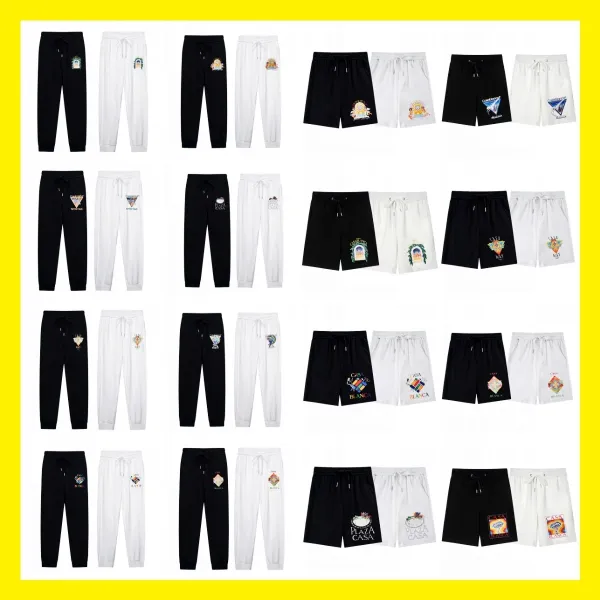 Plaza Casa Embroidered Logo Sweatpants White - 4