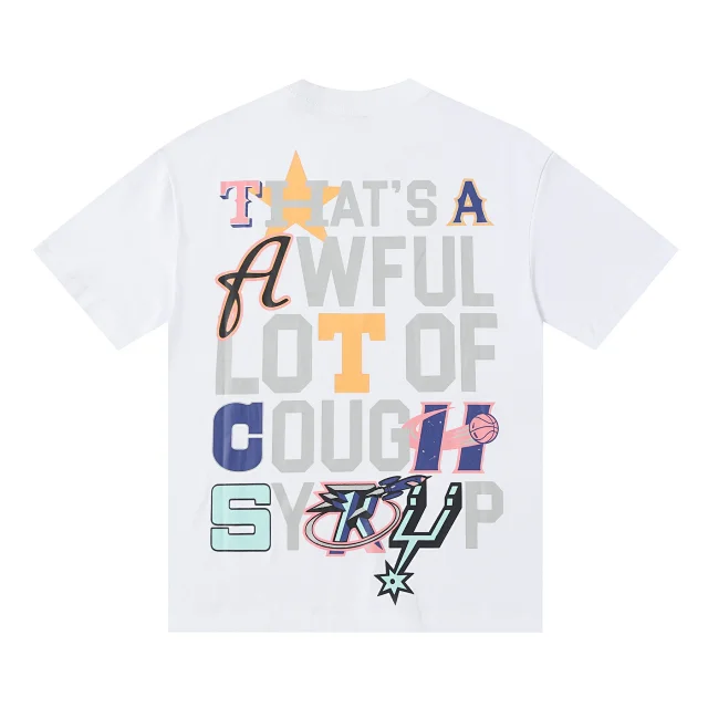That's a Awful Lot of Cough Syrup T-Shirts Short-Sleeve Slogan Graphic product detail image 24