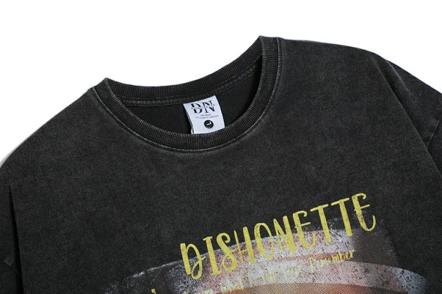 Unbranded T-Shirts Oversized Portrait Graphic Print product detail image 7