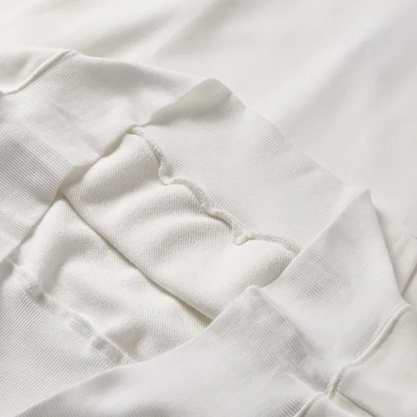 Fear of God Essentials Reflective Logo White Hoodie - 30