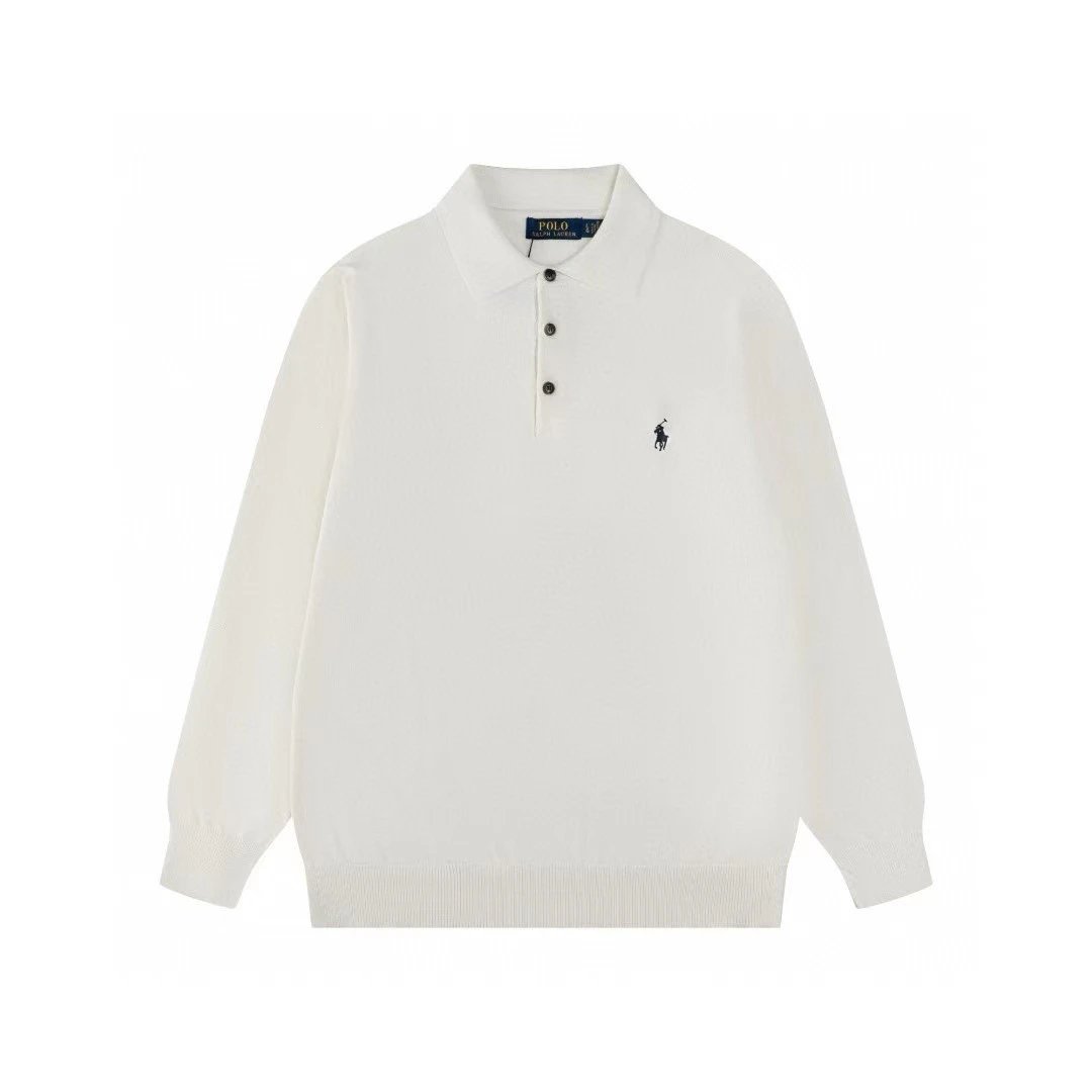 Polo Ralph Lauren Knitwear Long-Sleeve Collar Knit Sweater product image