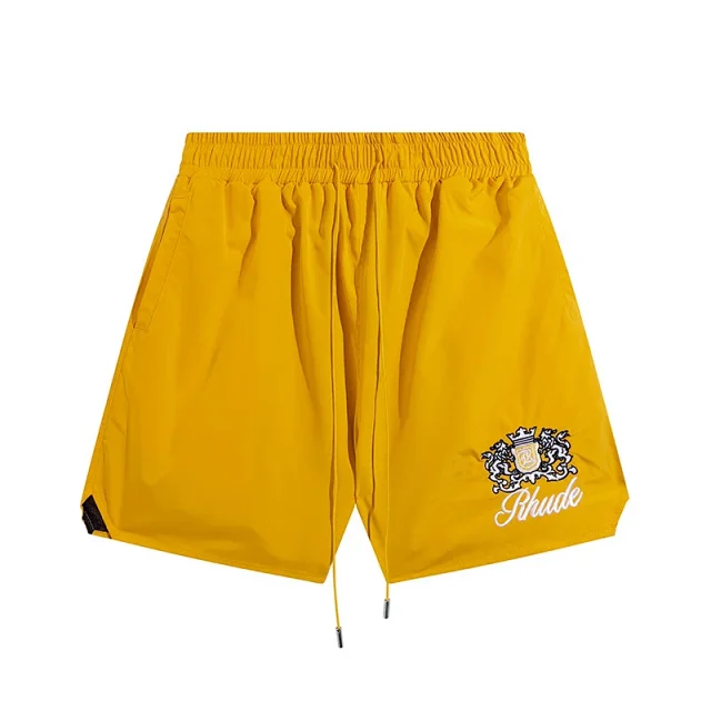 Rhude Shorts Crest Logo Drawstring product detail image 5