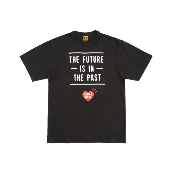 Human Made The Future Is In The Past Black T-Shirt - 17