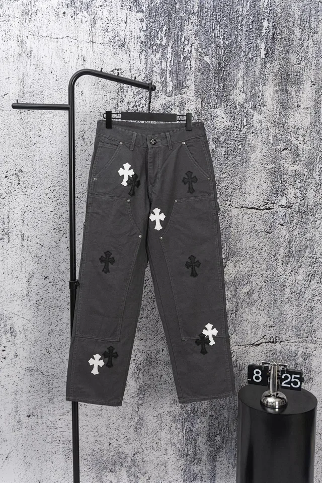 Unbranded Jeans Cross Patchwork Cargo product detail image 3