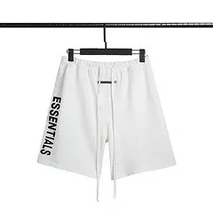 Fear of God Essentials White Logo Shorts - 5