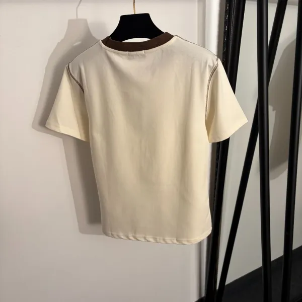 Chrome Hearts Cross Embroidered Cream Set - 5