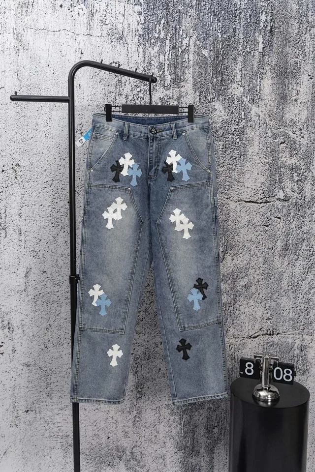 Unbranded Jeans Cross Patchwork Cargo product detail image 43