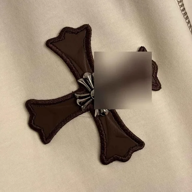 Unbranded Matching Sets Short-Sleeve T-Shirt and Drawstring Trousers Set with Cross Appliqué product detail image 7