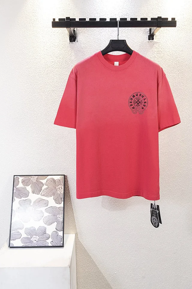 Chrome Hearts T-Shirts Cross Graphic Rhinestone Short-Sleeve T-Shirt product detail image 11