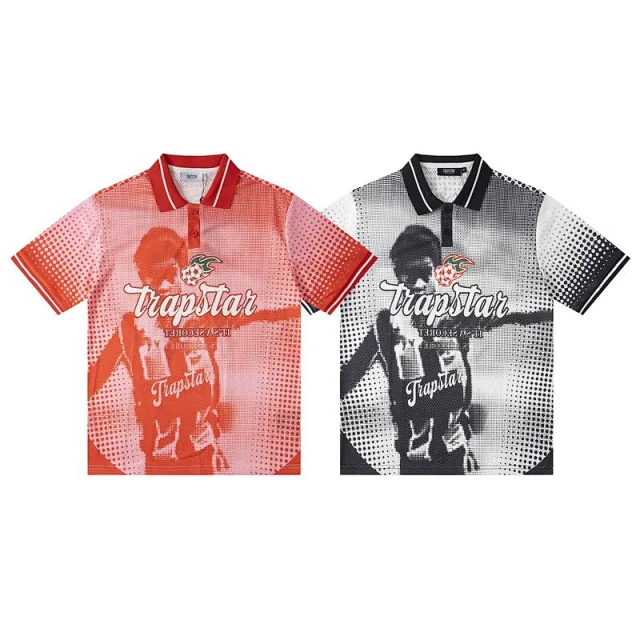 Trapstar Football Jerseys Graphic Mesh Jersey product detail image 2