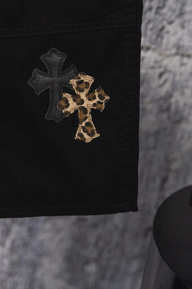 Unbranded Jeans Cross Patchwork Cargo product detail image 23