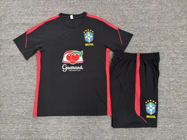 CBF Brazil National Team Training Kit Blue Yellow Sets - 6