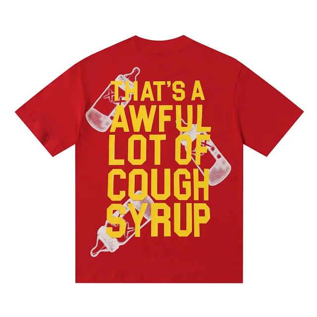 That's a Awful Lot of Cough Syrup T-Shirts Short-Sleeve Slogan Graphic product detail image 30