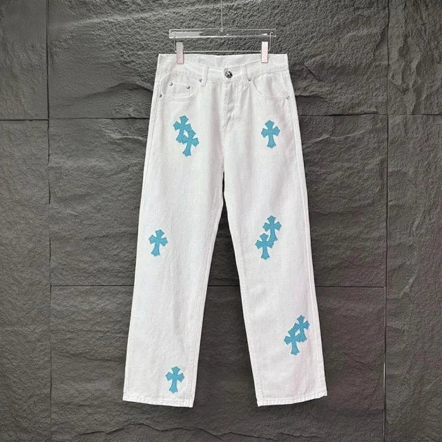 Unbranded Jeans Cross Patch Straight-Leg product detail image 3