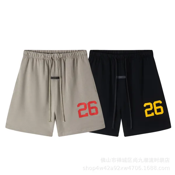Design Number 26 Graphic Shorts Black - 31