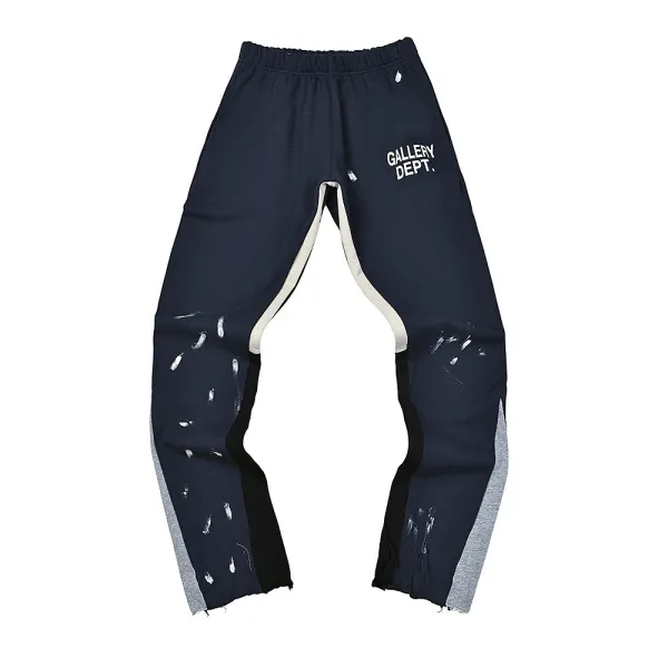 Gallery Dept. Paint-Splattered Sweatpants Orange - 8