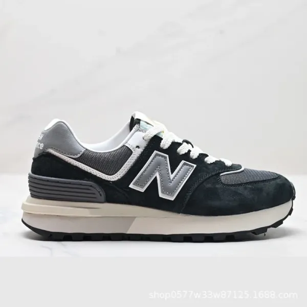New Balance 574 LGST Olive Green Sneakers - 5