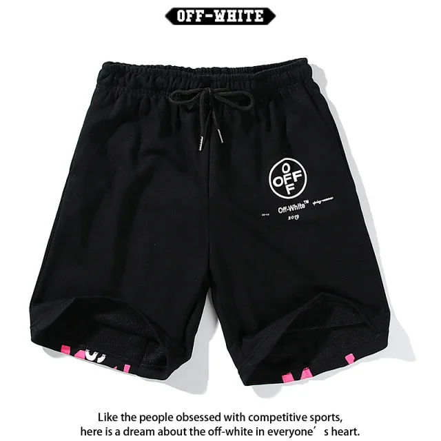 Off-White Shorts Drawstring graphic-print product detail image 13