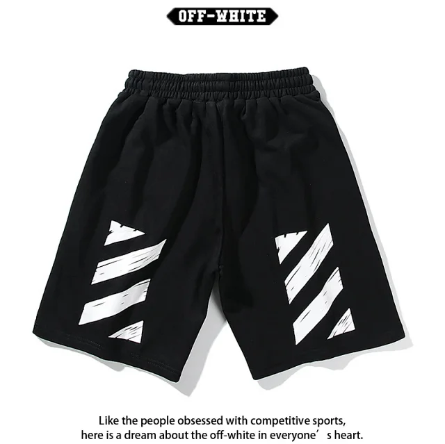 Off-White Shorts Drawstring graphic-print product detail image 22