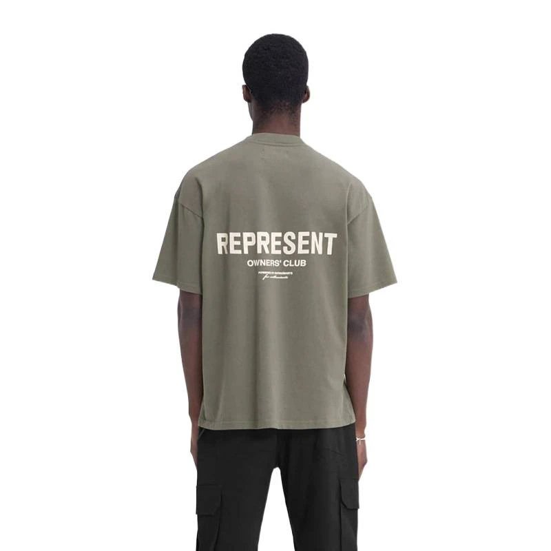 Represent T-Shirts Owners' Club Logo Print Oversized T-Shirt image 5