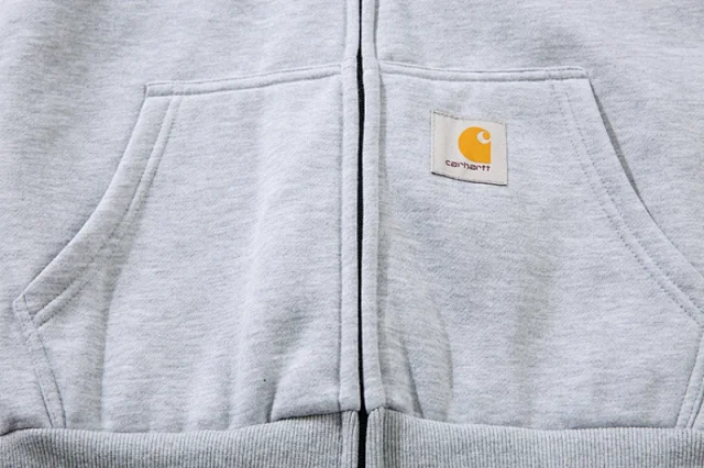 Carhartt Hoodies & Sweatshirts Zip-up hooded sweatshirt with kangaroo pockets product detail image 11