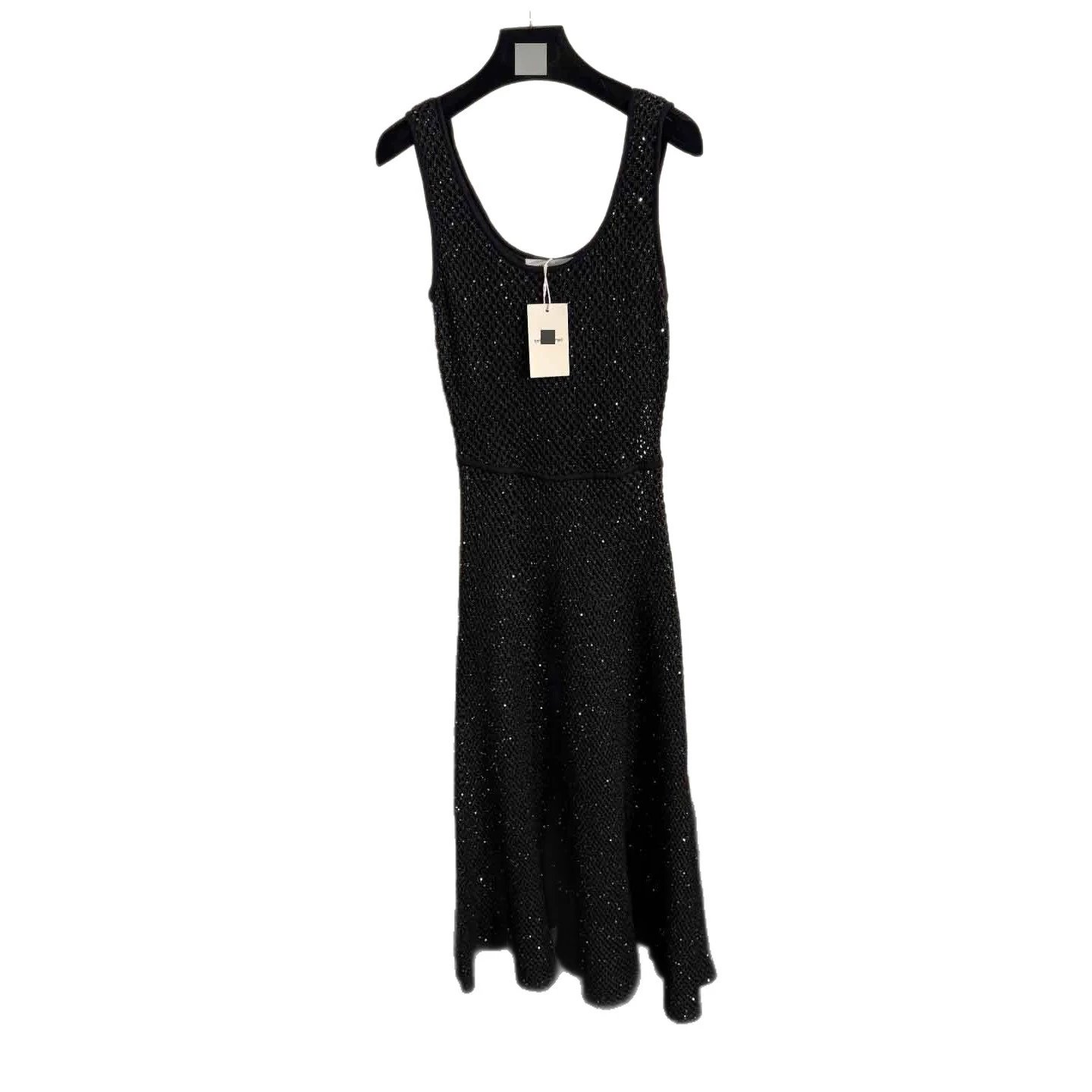 Unbranded Dresses Sleeveless Scoop-Neck Sequin Knit Maxi Dress image 5