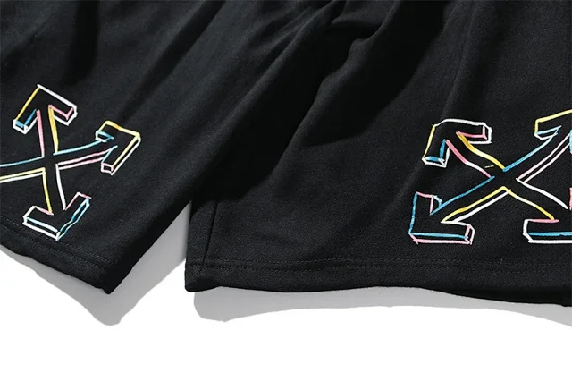 Off-White Shorts Drawstring graphic-print product detail image 27