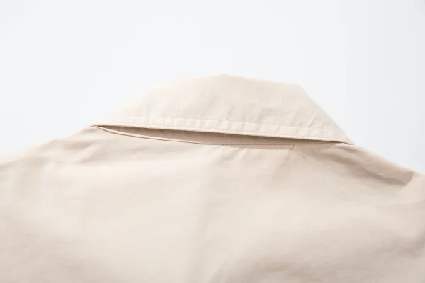 Stone Island Oversized Short-Sleeve Shirt Beige Tops Shirt - 11