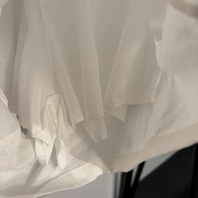 Loro Piana Matching Sets Embroidered Pocket Linen Shirt and Drawstring Shorts Set product detail image 9