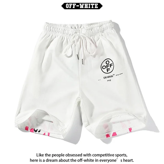 Off-White Shorts Drawstring graphic-print product detail image 11
