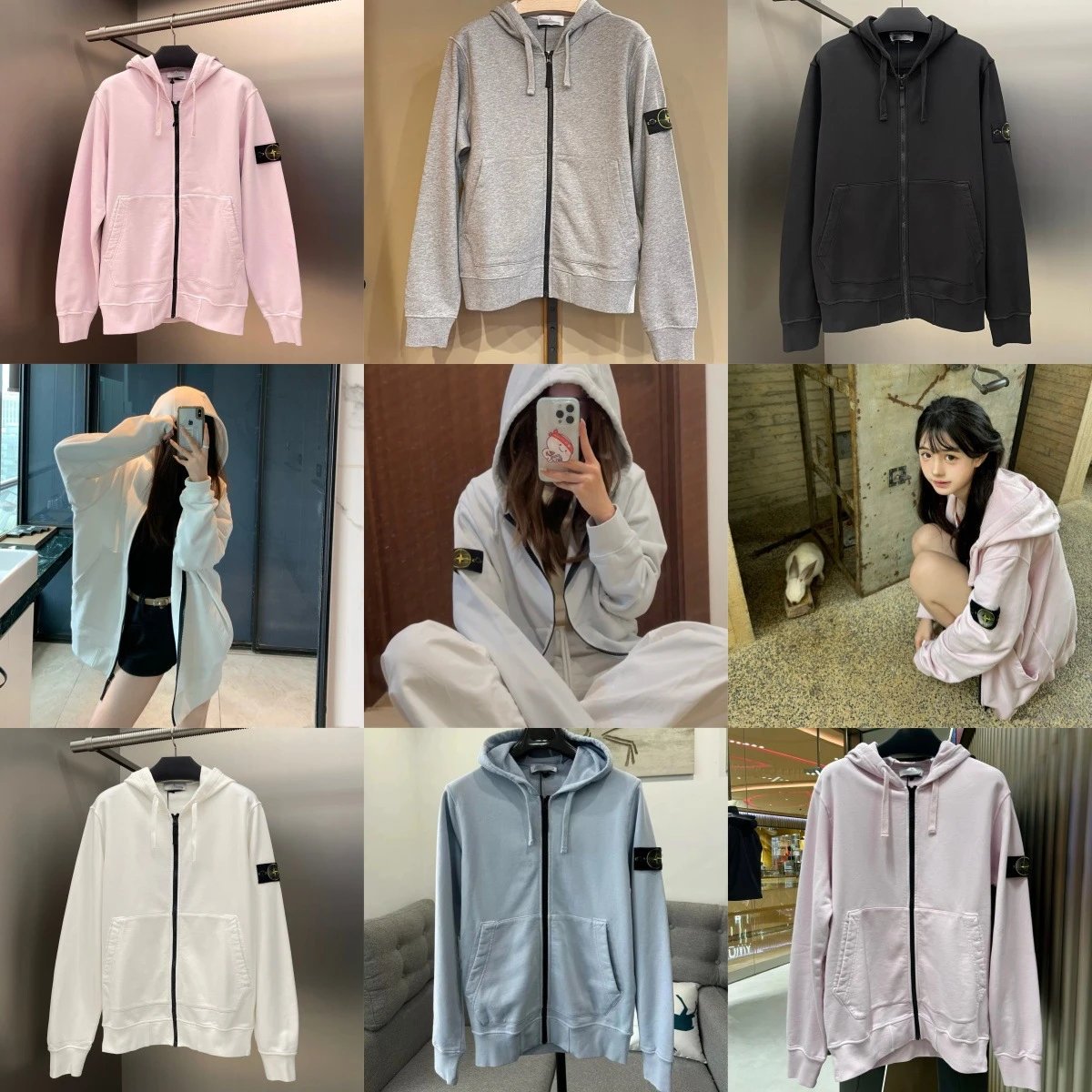 Cotton Hoodie Zipper