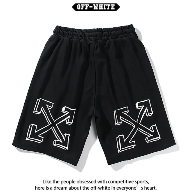 Off-White Shorts Drawstring graphic-print product detail image 16