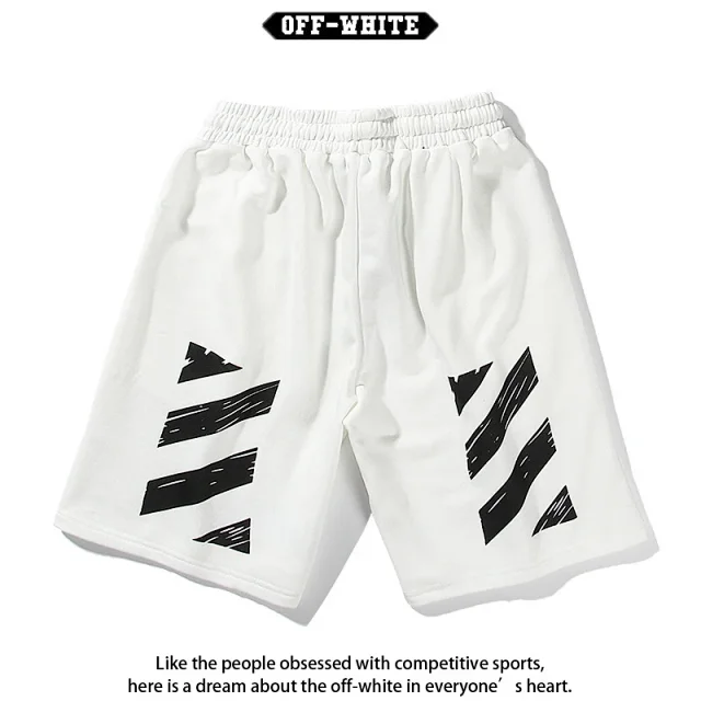 Off-White Shorts Drawstring graphic-print product detail image 20
