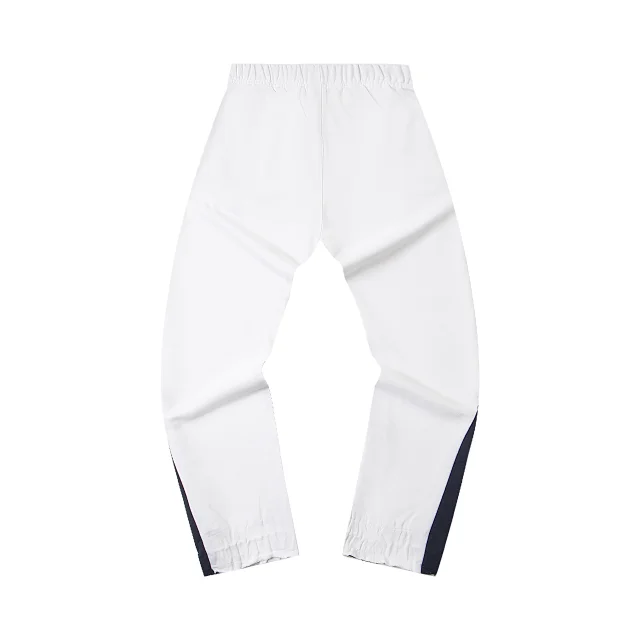 Unbranded Trousers Color-Block Elastic-Cuff Joggers with Printed Text product detail image 6