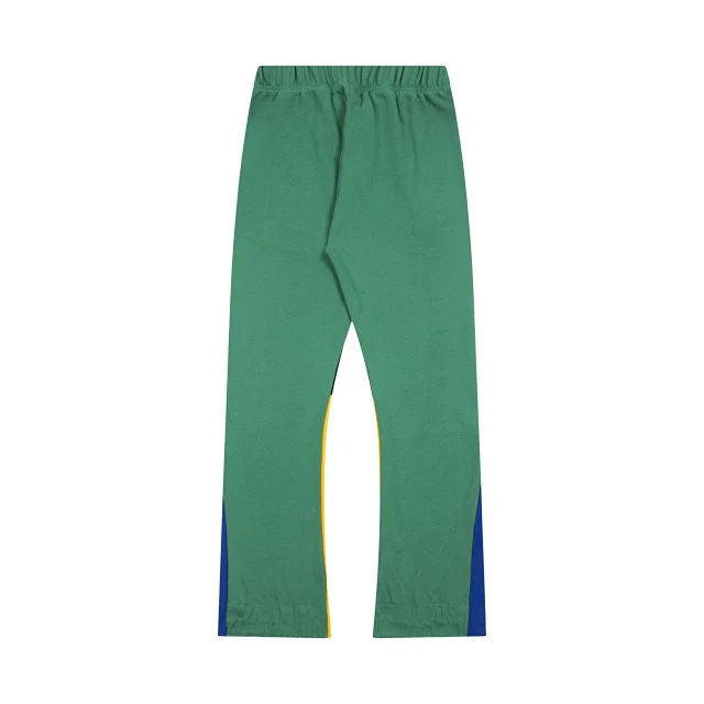 Unbranded Trousers Color-Block Elastic-Cuff Joggers with Printed Text product detail image 8