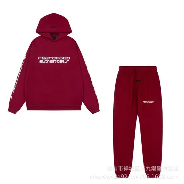 Fear of God Essentials Black Drawstring Waist Sweatpants - 18