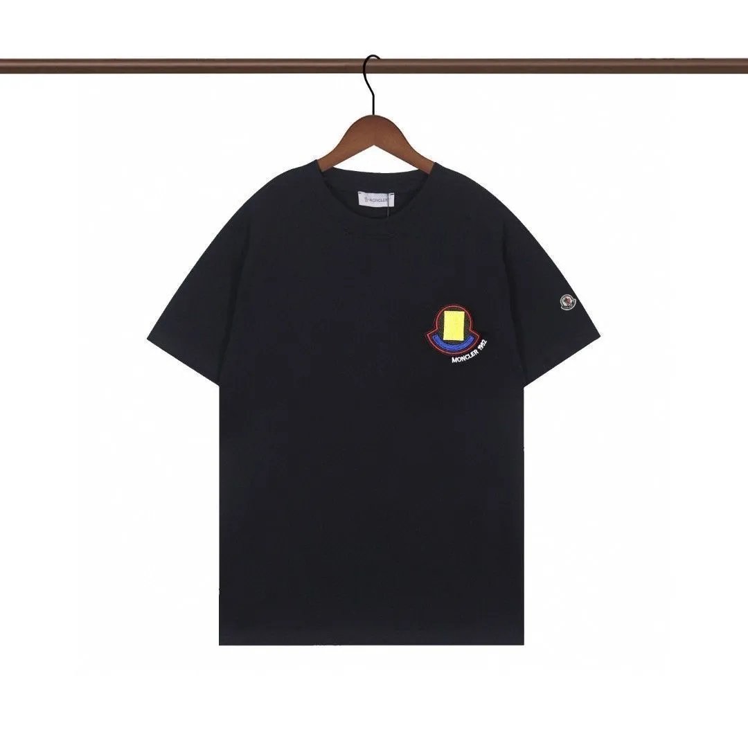 Moncler Logo Outline Black T-Shirt - 6