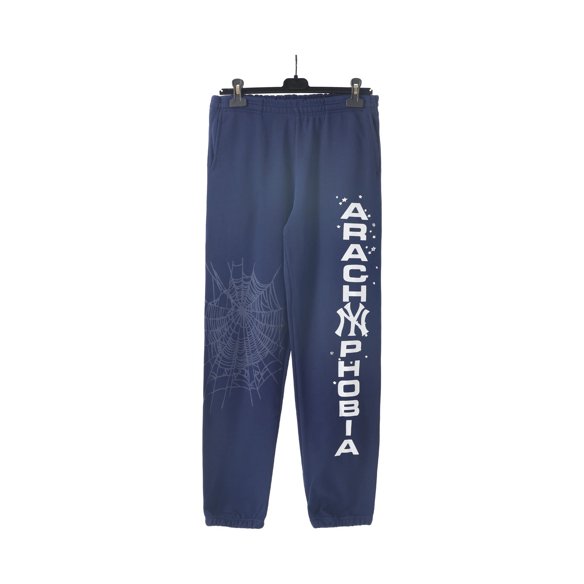 Unbranded Trousers Spiderweb Graphic Elastic-Cuff Joggers image 4