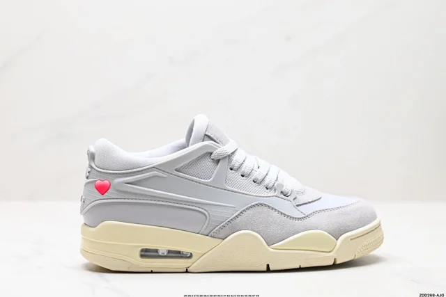 Unbranded Sneakers Low-top heart-accent with visible air-cushion midsoles product detail image 9